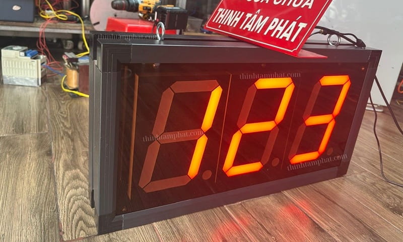 đồng hồ led 8 inch